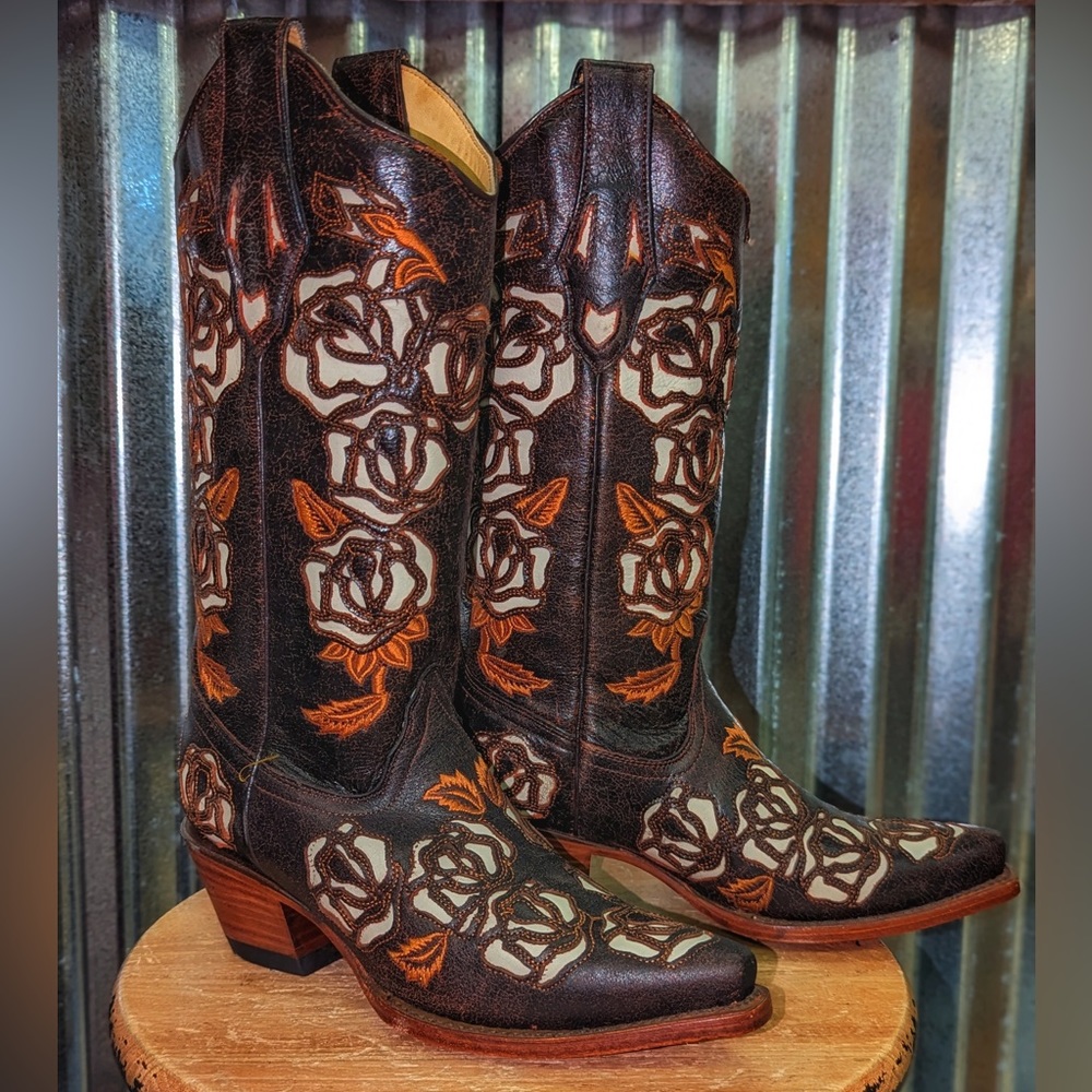 Rose Corral Boots
